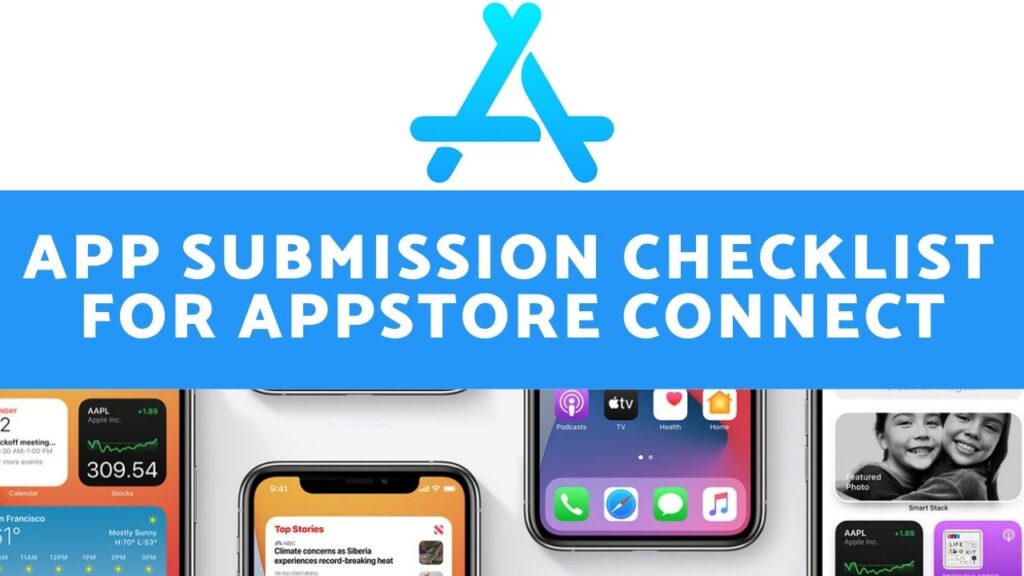 App Submission Checklist for AppStore Connect